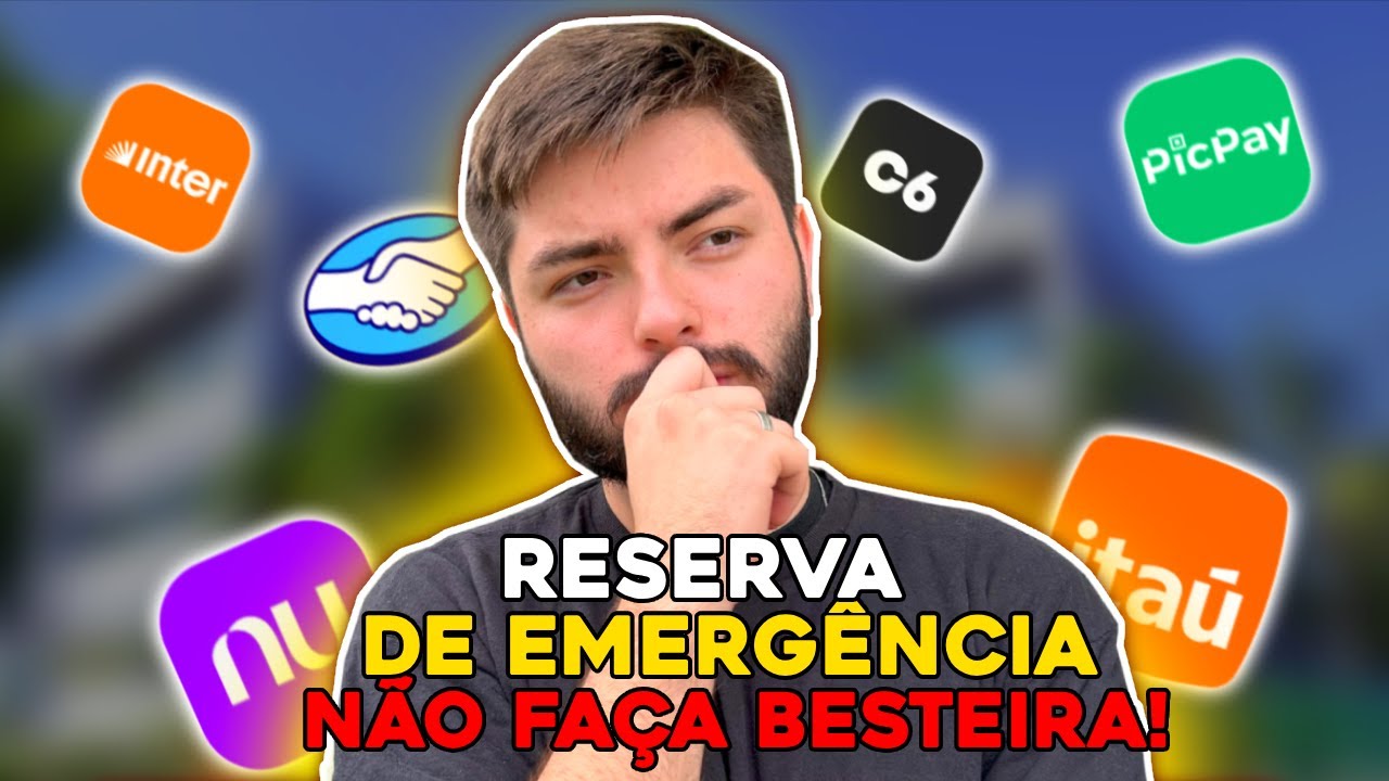 Onde Investir Sua Reserva de Emergência em 2026? Nubank, Inter, Sofisa, PicPay? 🏦