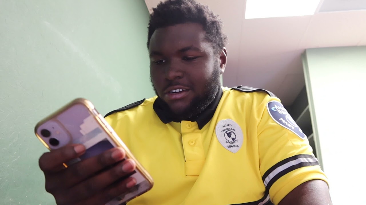 Day in a life of a Security Guard// Allied Universal