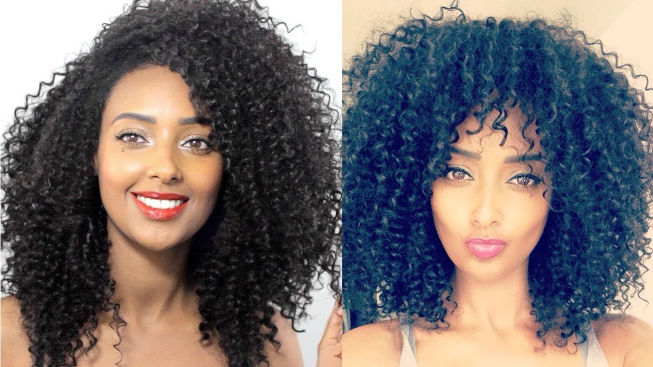 How To Cut Bangs | Style, Cut, Layer & Shape a Curly Wig