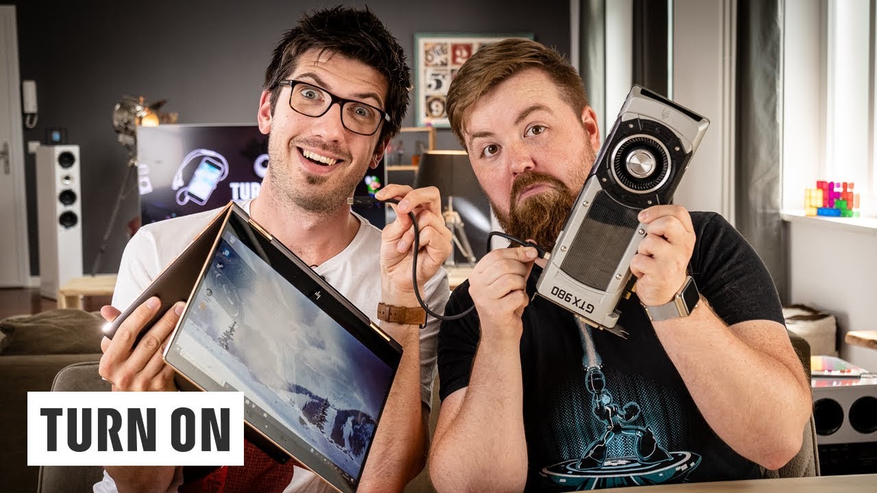 Laptop mit externer Grafikkarte: Alex & Jens basteln ein Notebook mit High-End-Grafik