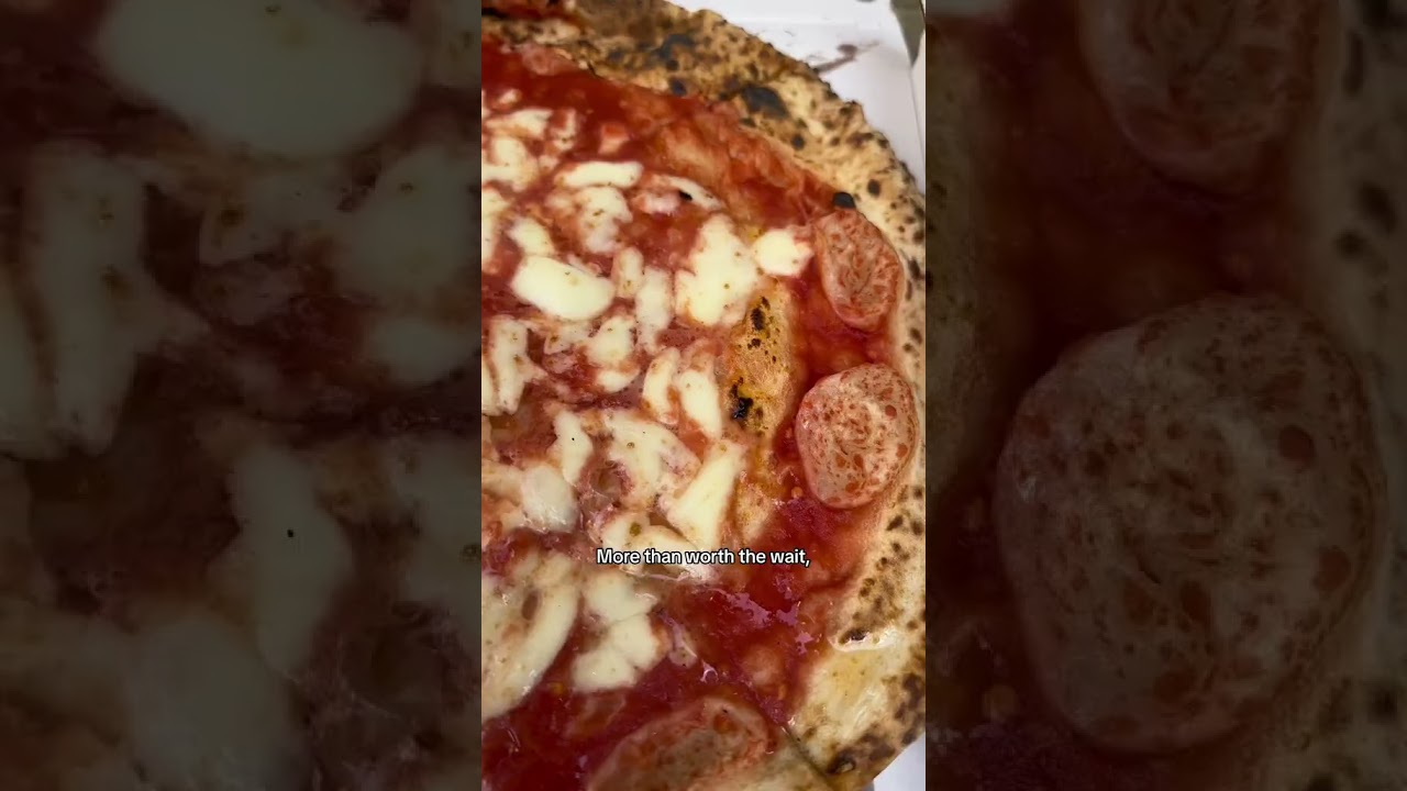 Is Italy's MOST FAMOUS PIZZA worth the hype? 📍 La Antica Pizzeria Da Michele (Naples, Italy) #shorts