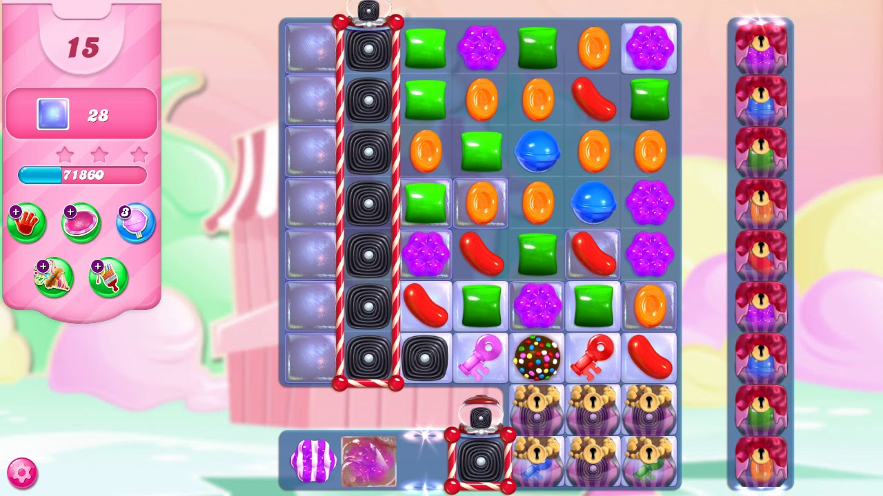 Candy Crush Saga Level 3706 NO BOOSTERS