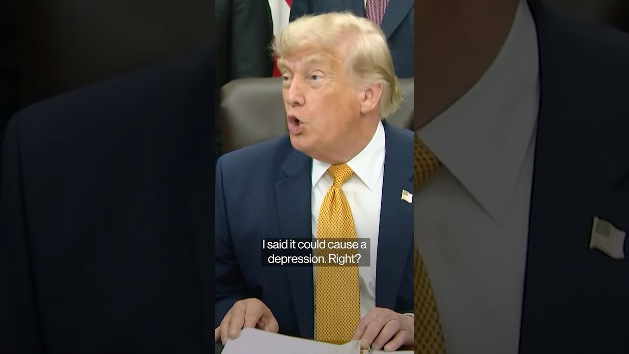 Trump Downplays Iran War Depression Fears