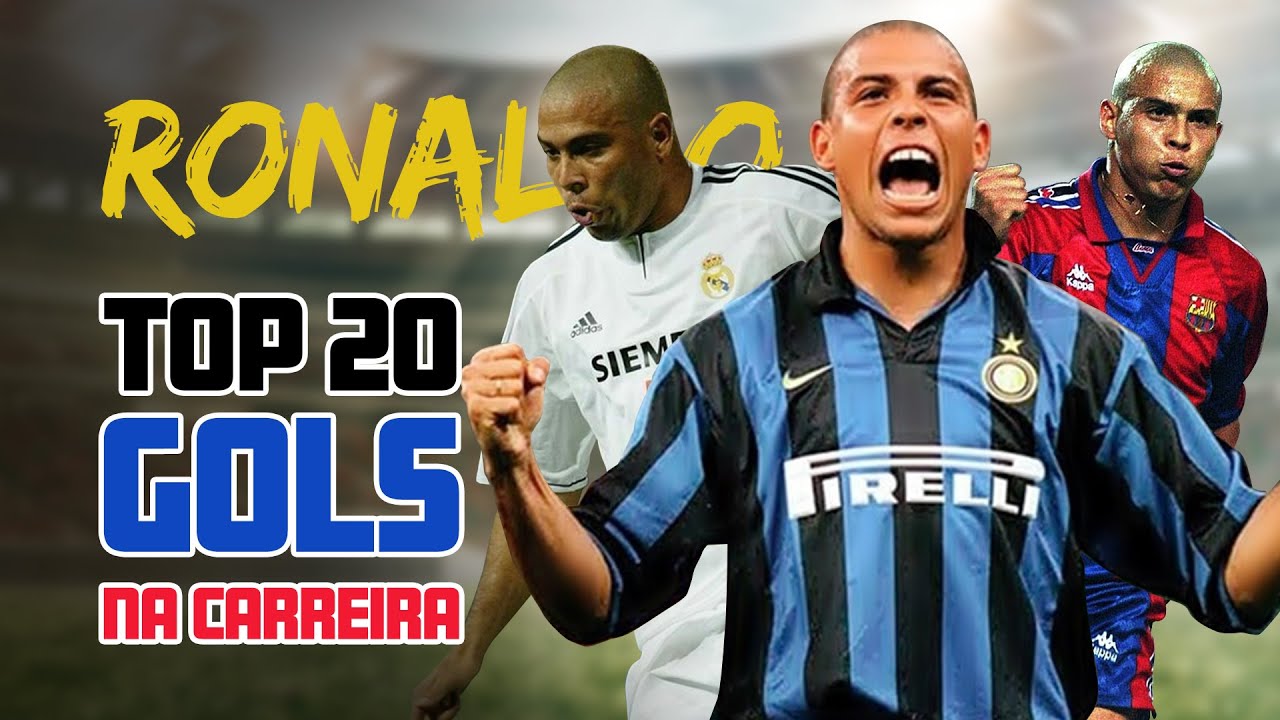 [R9] Os 20 maiores GOLS de RONALDO FENÔMENO
