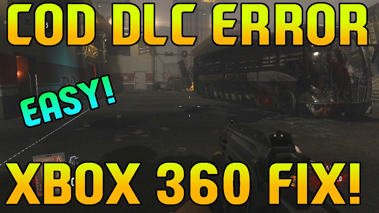 CoD AW DLC 1 - FIX Cant Load DLC Error!!! Xbox 360 DLC Fix! (CoD AW Havoc DLC)