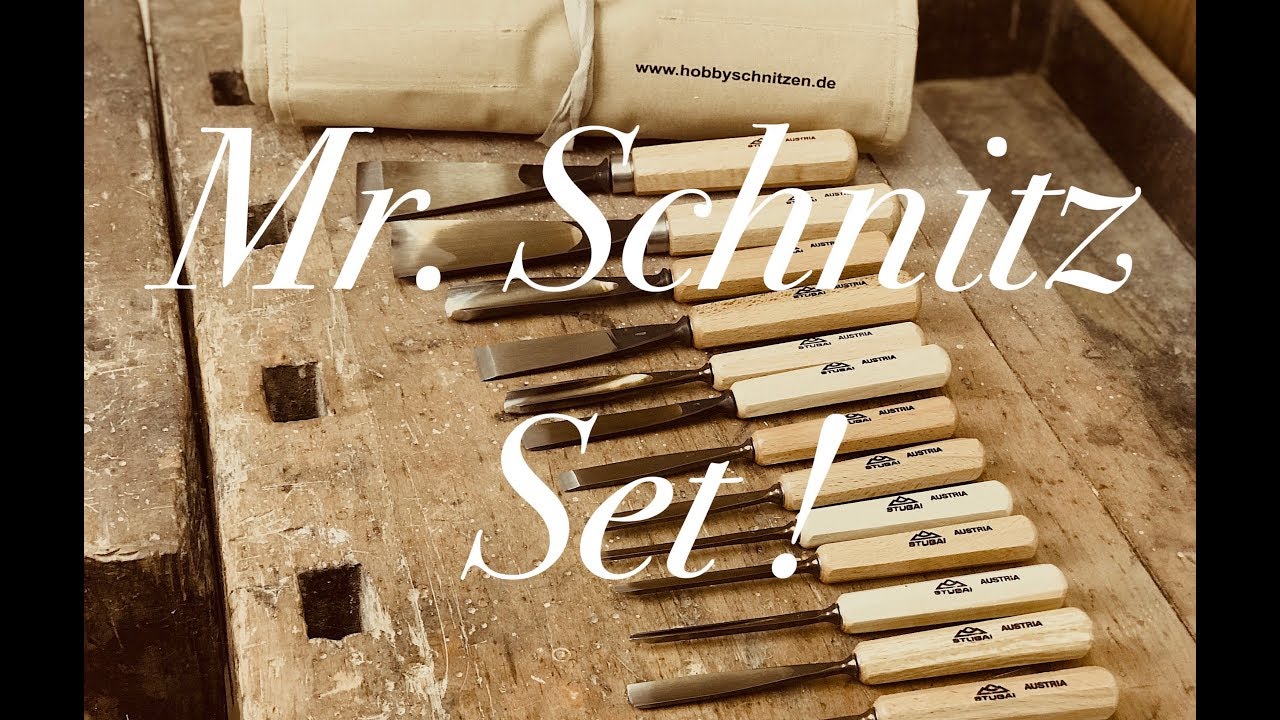 👉 Mr. Schnitz🧔 BILDHAUER Schnitzeisen Set 👈  Ab Jetzt!