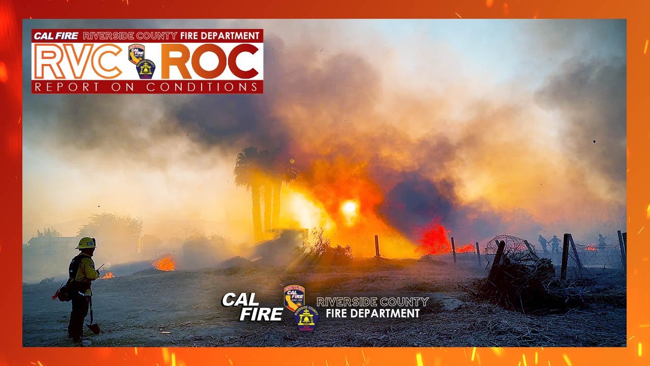 50+ Acre Shady Fire in Unincorporated Coachella // July 30, 2025 // Report on Conditions