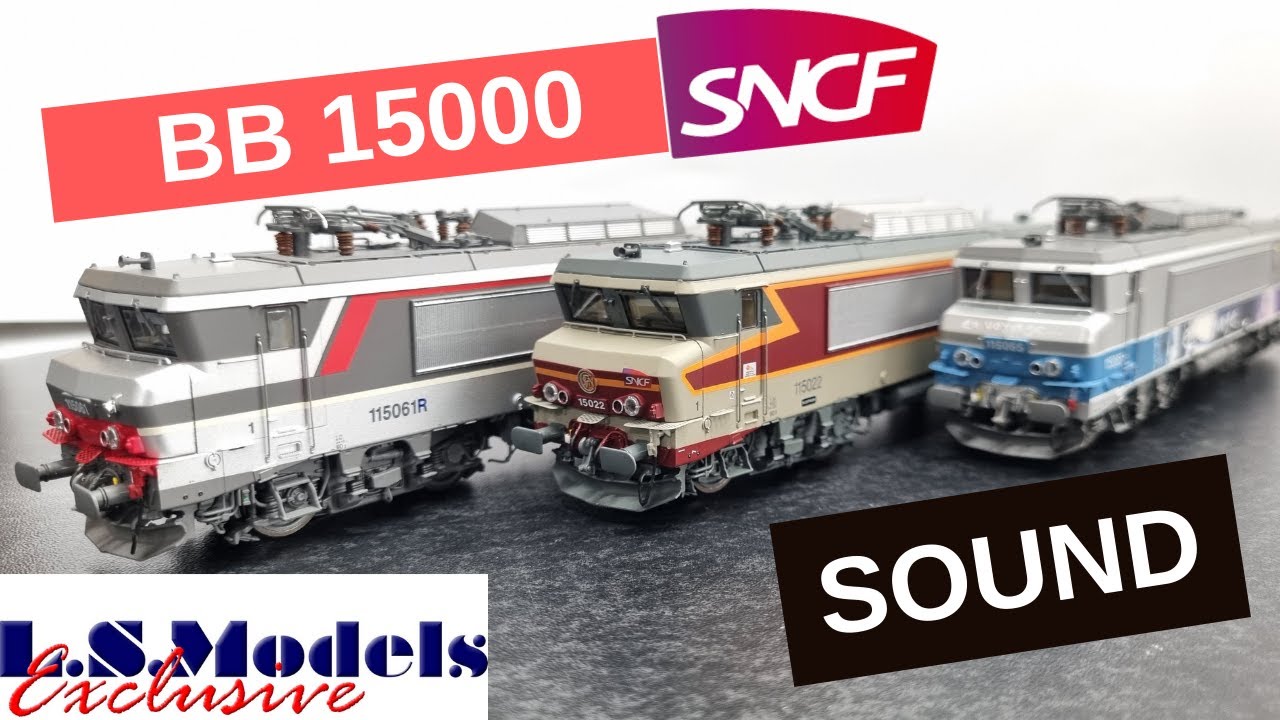 Train H0 - BB 15000 SNCF Ls Models