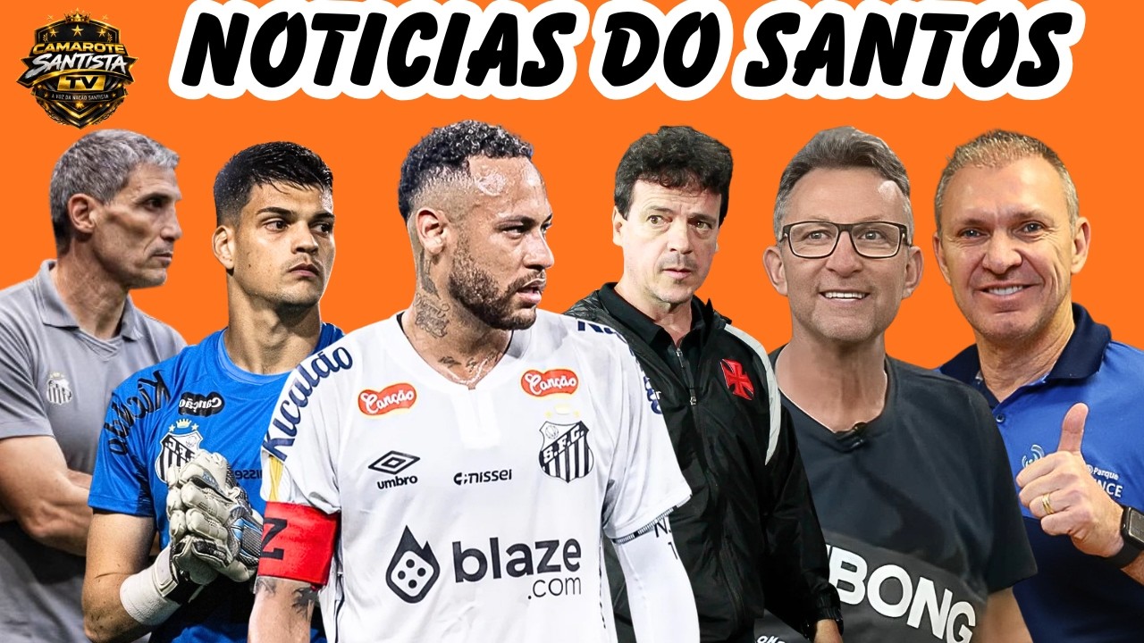 Neto crava novo técnico no Santos, Velloso dispara contra Brazão e Neymar já treina para o clássico
