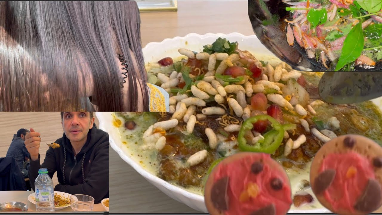 Samosa Chaat Date| Biscuits Decoration |Protein Treatment Review @lifestylewithbiya