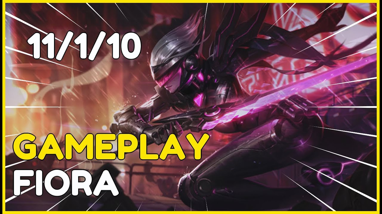 FIORA IS THE BEST TOP?! [ HIGH KDA SEASON 11 ]