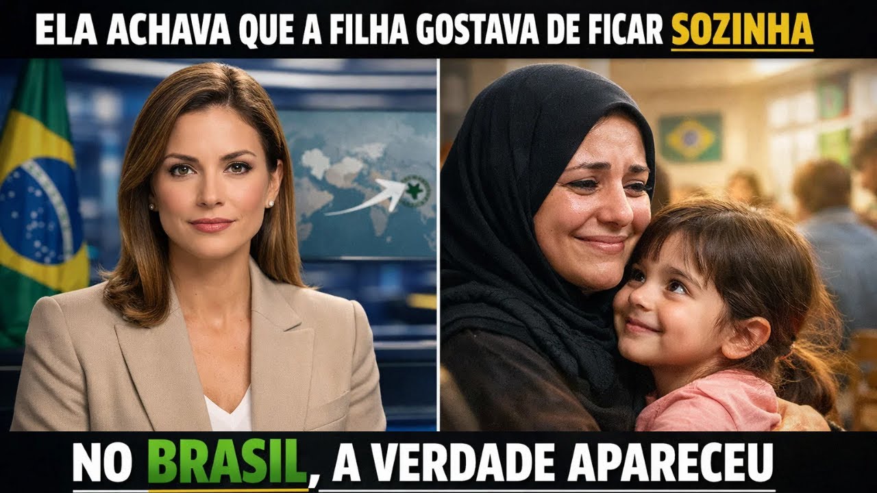 Uma mãe afegã pensava que sua filha gostava de ficar sozinha… até chegar ao Brasil