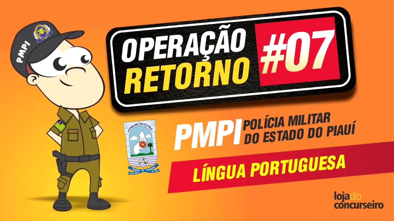 🔴 Operação Retorno #07 - PMPI - Língua Portuguesa - Yara Coeli