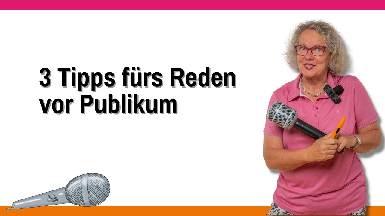 3 Tipps f&uuml;rs Reden vor Publikum