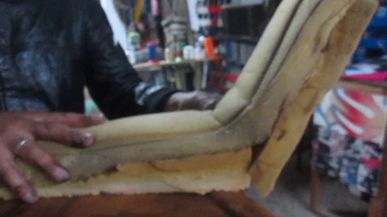 como tapizar una silla de bicicleta Monareta
