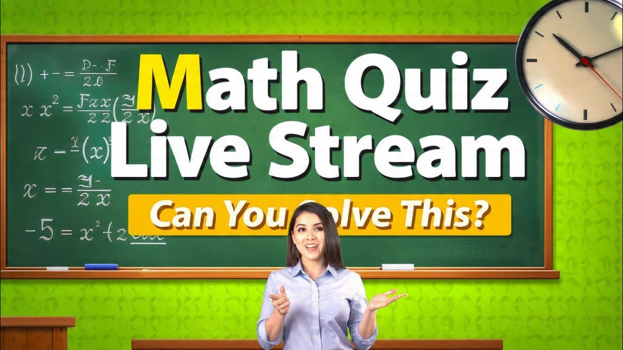 Can you Solve This Quiz # MathQUIZ