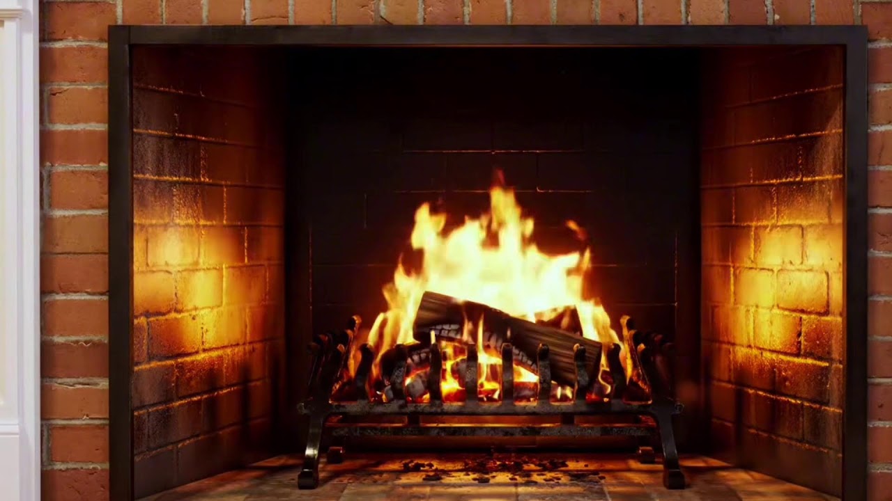 Deep Sleep Ambience – Crackling Fireplace & Slow Piano Music
