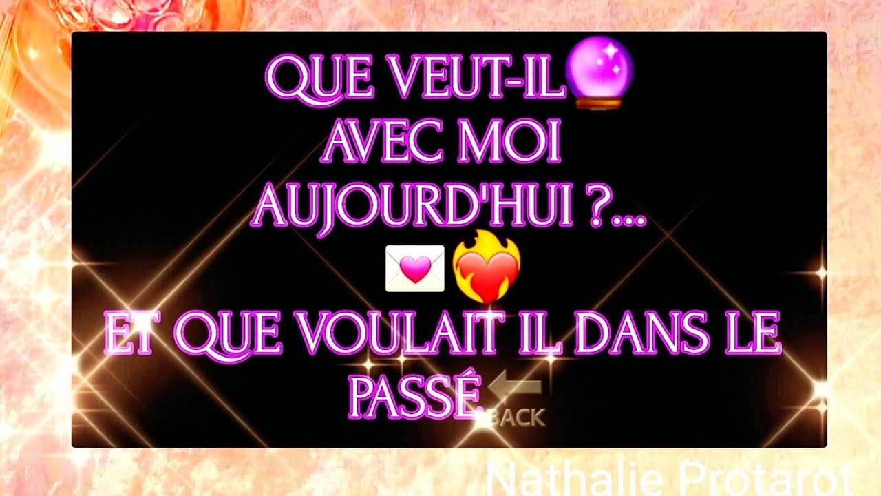 QUE VEUT-IL🔮AVEC MOI AUJOURD'HUI?❤️‍🔥💌ET QUE VOULAIT IL DANS LE PASSÉ🔙? #amour#tarot#tarologie#fj
