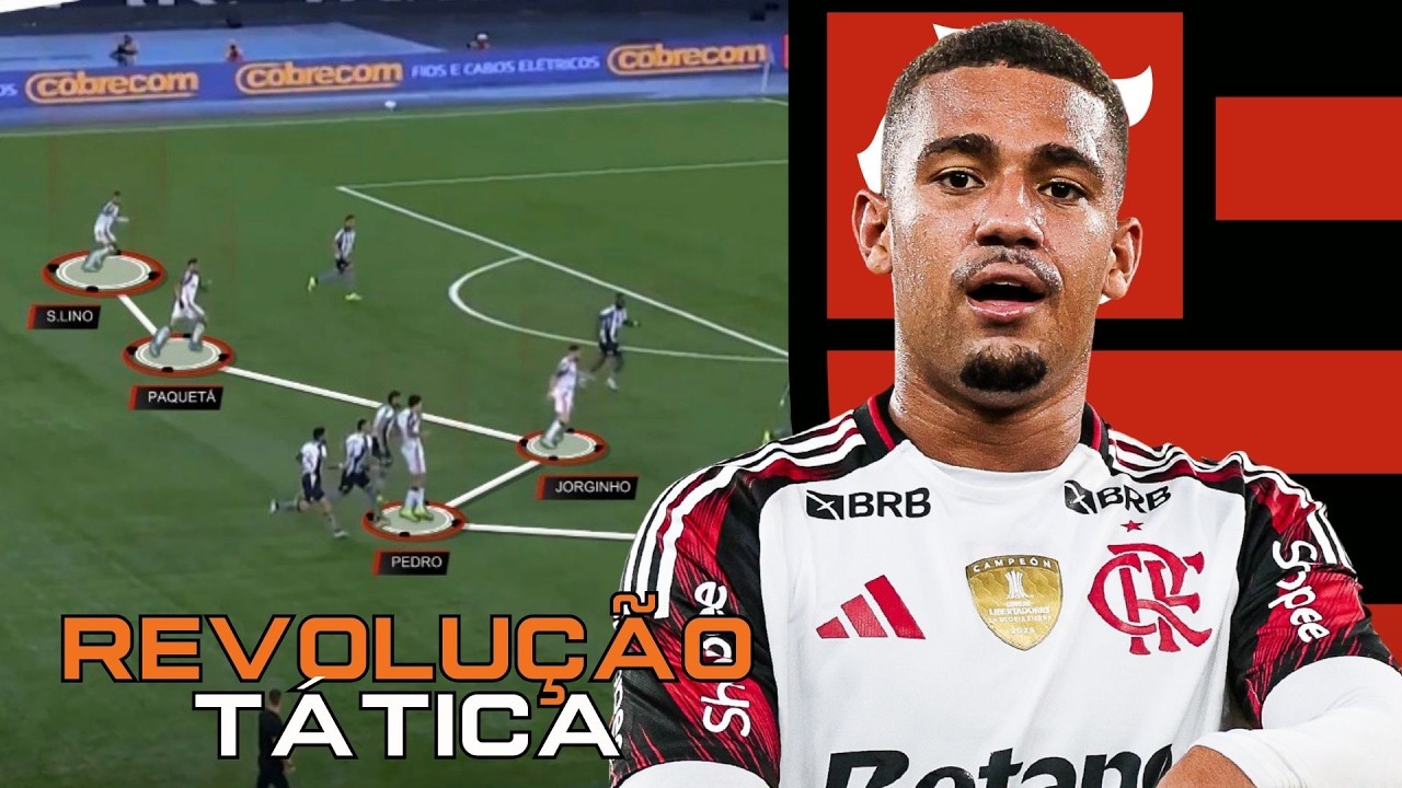 ENTENDA A REVOLUÇÃO TÁTICA DO FLAMENGO PARA GOLEAR O BOTAFOGO!