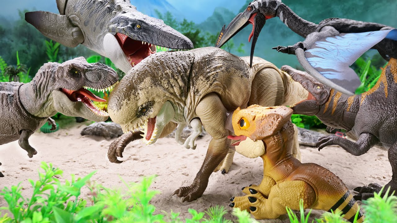 Who Wins This Dinosaur Battle?