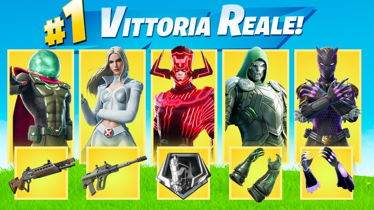 Gioco la NUOVA Random BOSS Challenge e VINCO! Stagione Marvel Fortnite ITA!