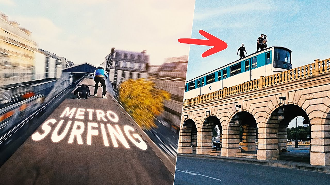 ON A SURFÉ LE MÉTRO ! (on était jeune et con)