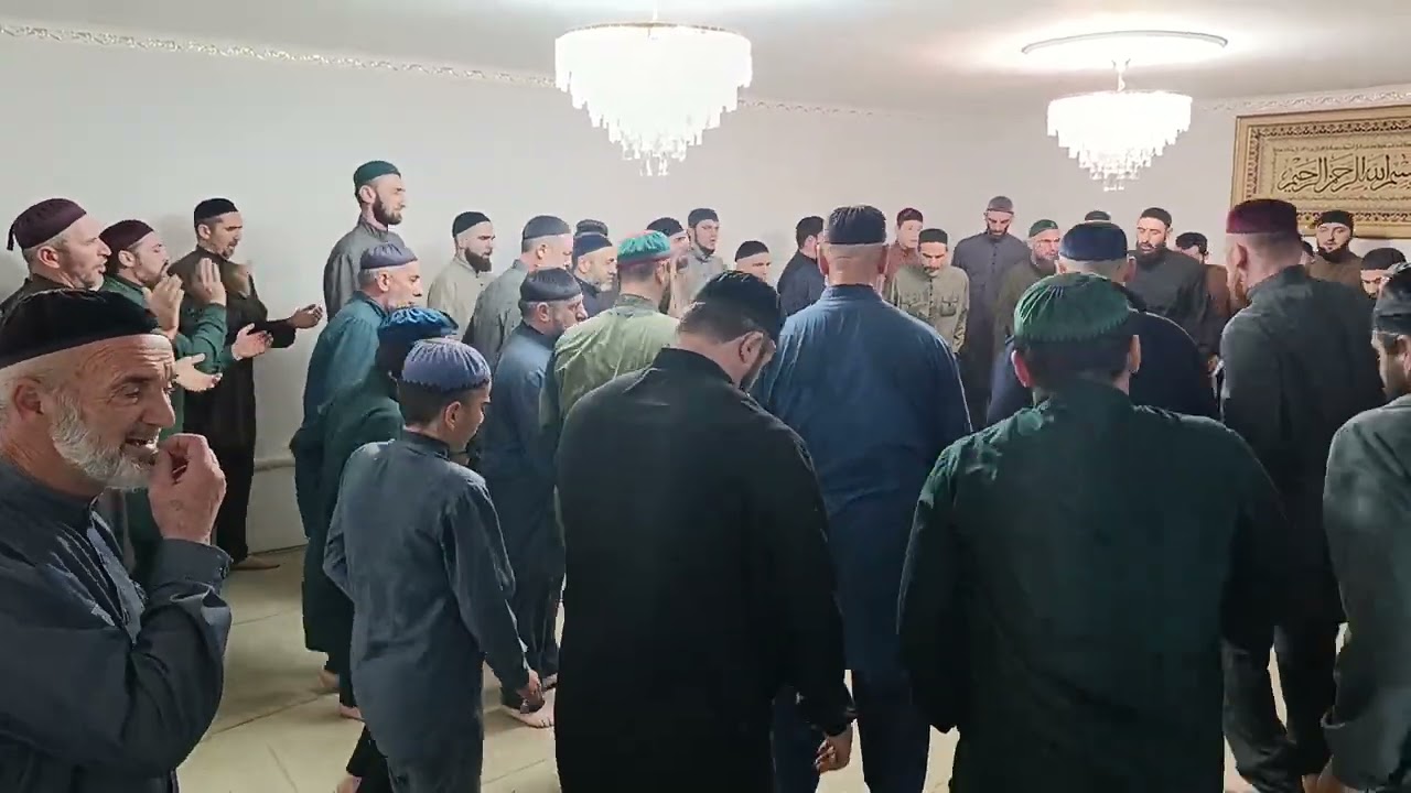3-ья ночь #1-ый зикр #у Мусиевых #Ибрахьаме Нан д1а кхелха #Дал гешт долда цог1 