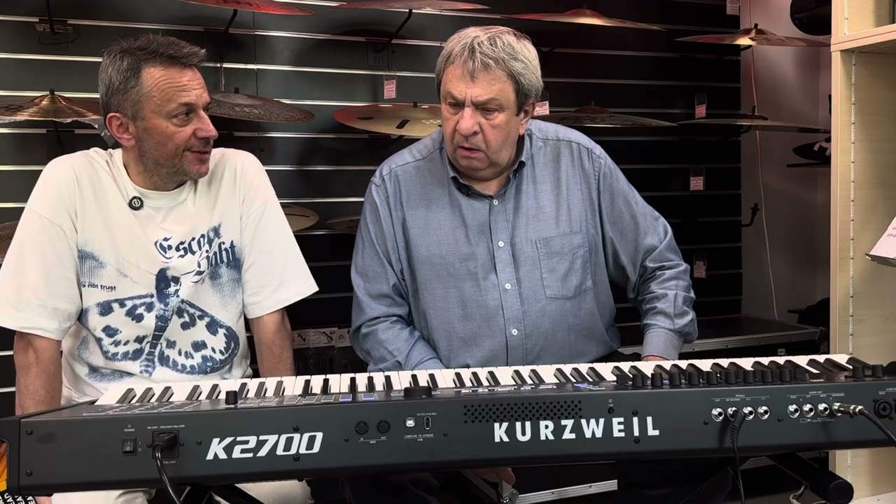 Обзор на Kurzweil K2700 часть 1