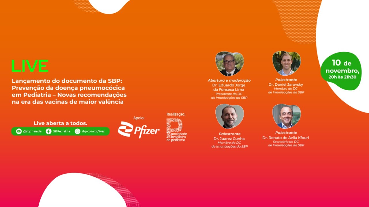 Prevenção da doença pneumocócica  - Novas recomendações na era das vacinas de maior valência