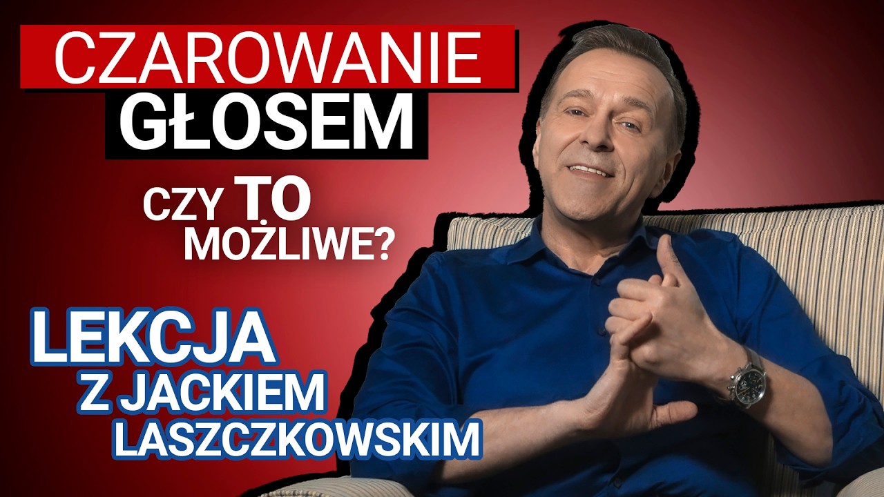 Czy da się głosem wpływać na ludzi? Lekcja głosu i śpiewu z Jackiem Laszczkowskim