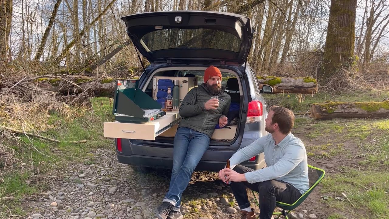 Turning a Car into a Camper || Subaru Camping Conversion