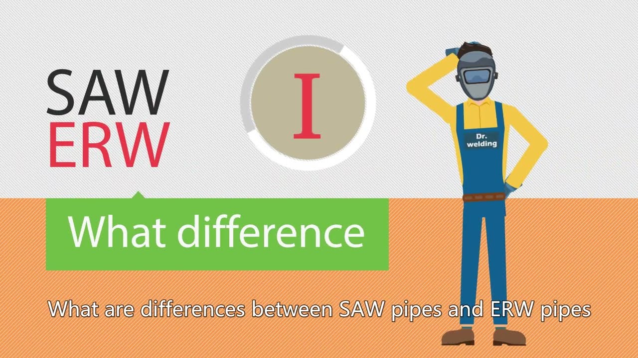 #pipeing What are differences between SAW pipes and ERW pipes 1#machine #