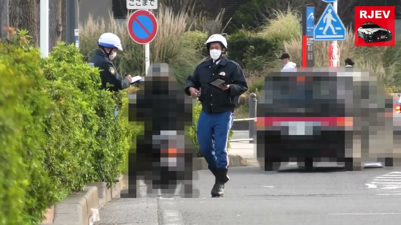 【見せる取り締まり】笑ってごまかす違反者に戸惑う