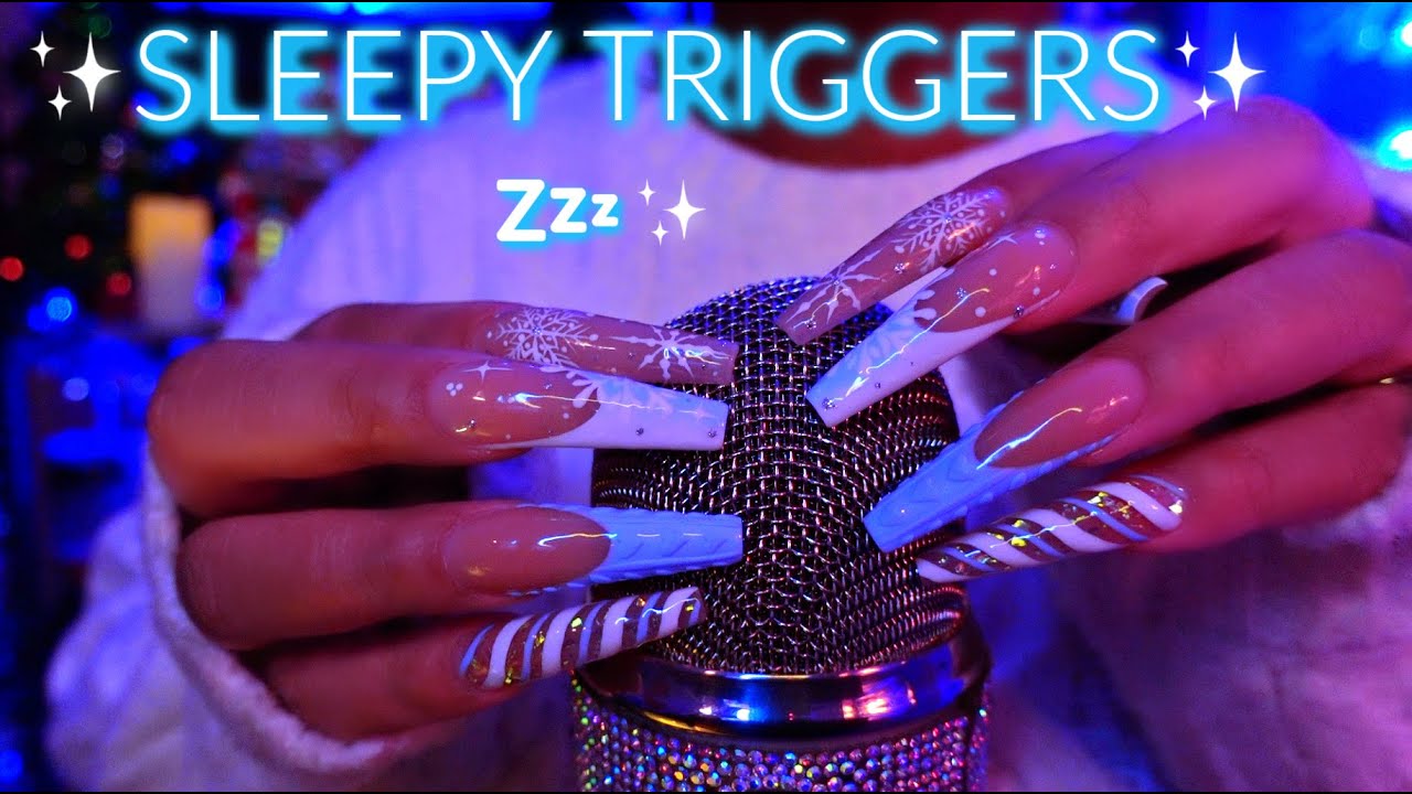 ASMR For People Who NEED Sleep Immediately 😴💙✨ (SLEEEP INDUCING TRIGGERS FOR 100% RELAXATION)✨