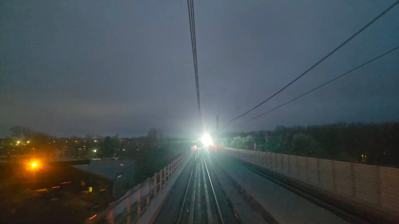 REM: the craziest train ride ever! With fire + ice + sparks 🔥 