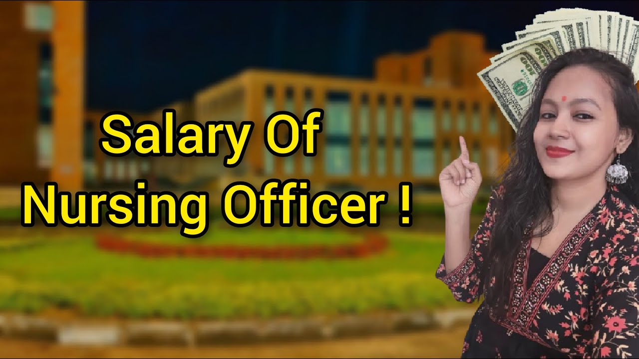 Salary of nursing officer🤑 #salary #govtjobs #aiims #nursingofficer #youtubevideos #trending #viral