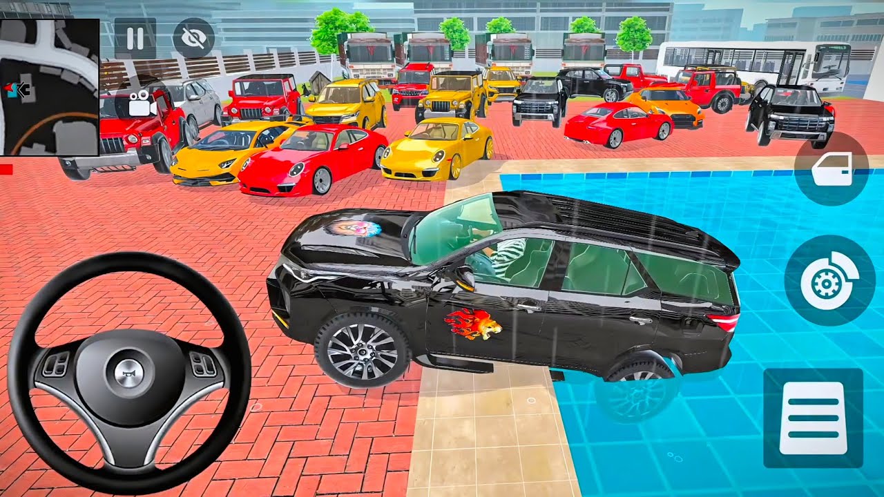 🤩Car Bike Game: Franklin Order In Indian Black Car And drives A Indian Police SUV Game🎯 Must watch