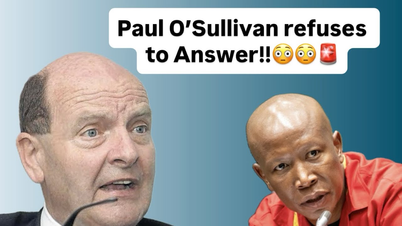 Paul O&rsquo;Sullivan refuses to answer in Adhoc Committee😳🚨🚨