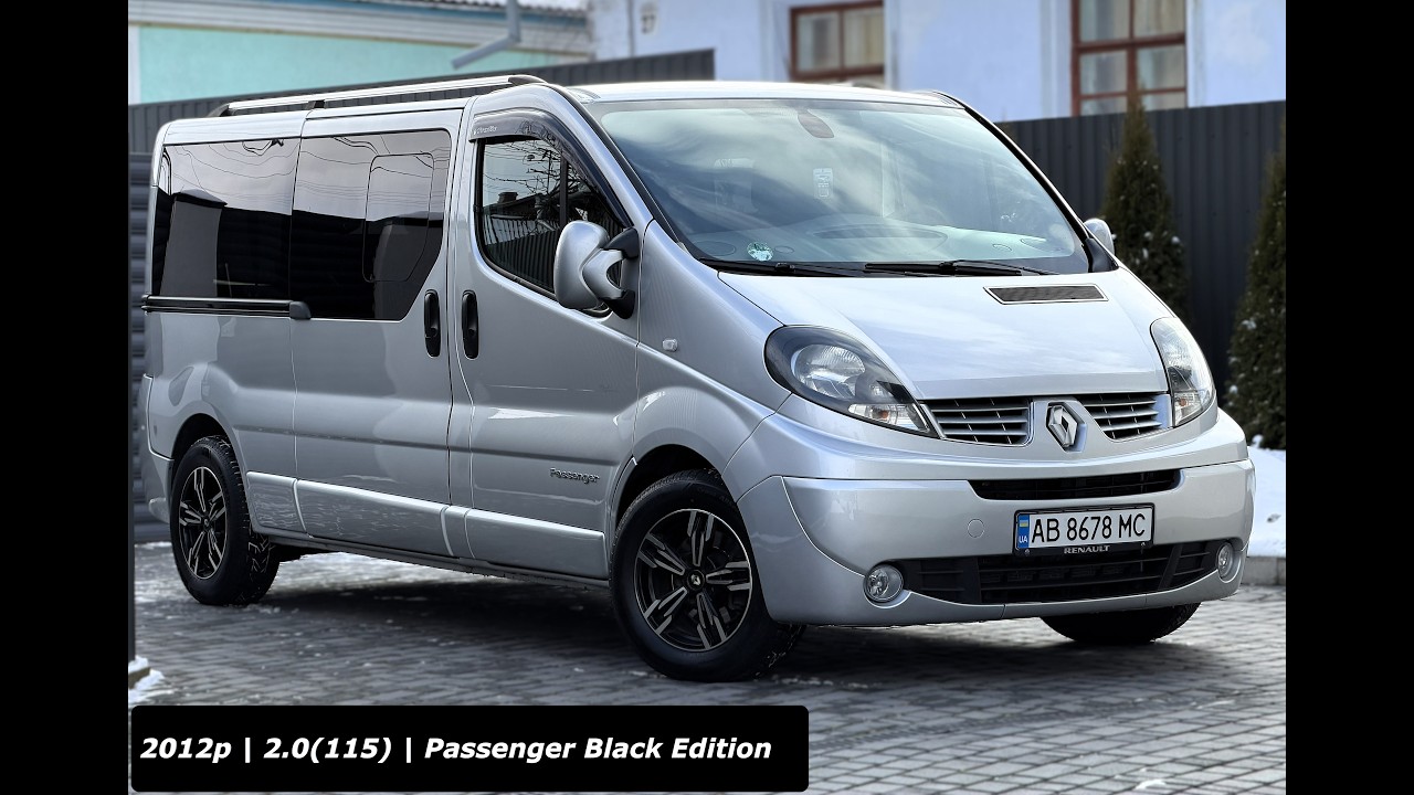 | ПРОДАЖ | Renault Trafic 2012p. (2.0\115к.с)  Black Edition |  Оригінальний Пасажир