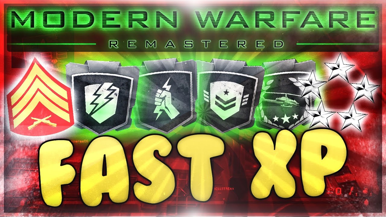 How to Rank Up Fast in Modern Warfare Remastered - Comparing Gamemode XP Gain