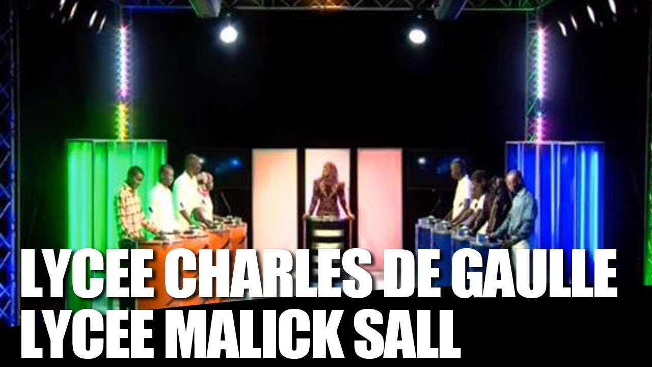 Génies en Herbe : Lycée Charles de Gaulle VS Lycée Malick Sall