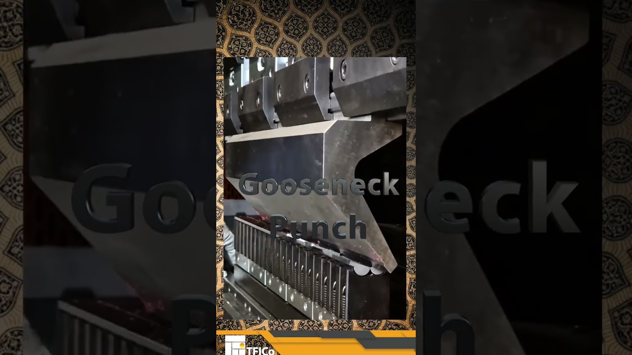 Precise Bending: TFI Co. Gooseneck Press Brake Tools Unveiled! UAE 🇦🇪 #PressBrakeTools #MetalForming