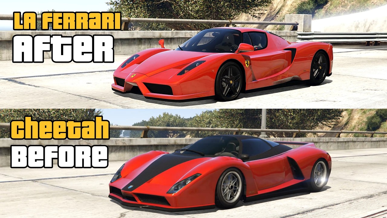 What if Rockstar Replace all GTA V cars with Real Life Cars #1 | All Supercars