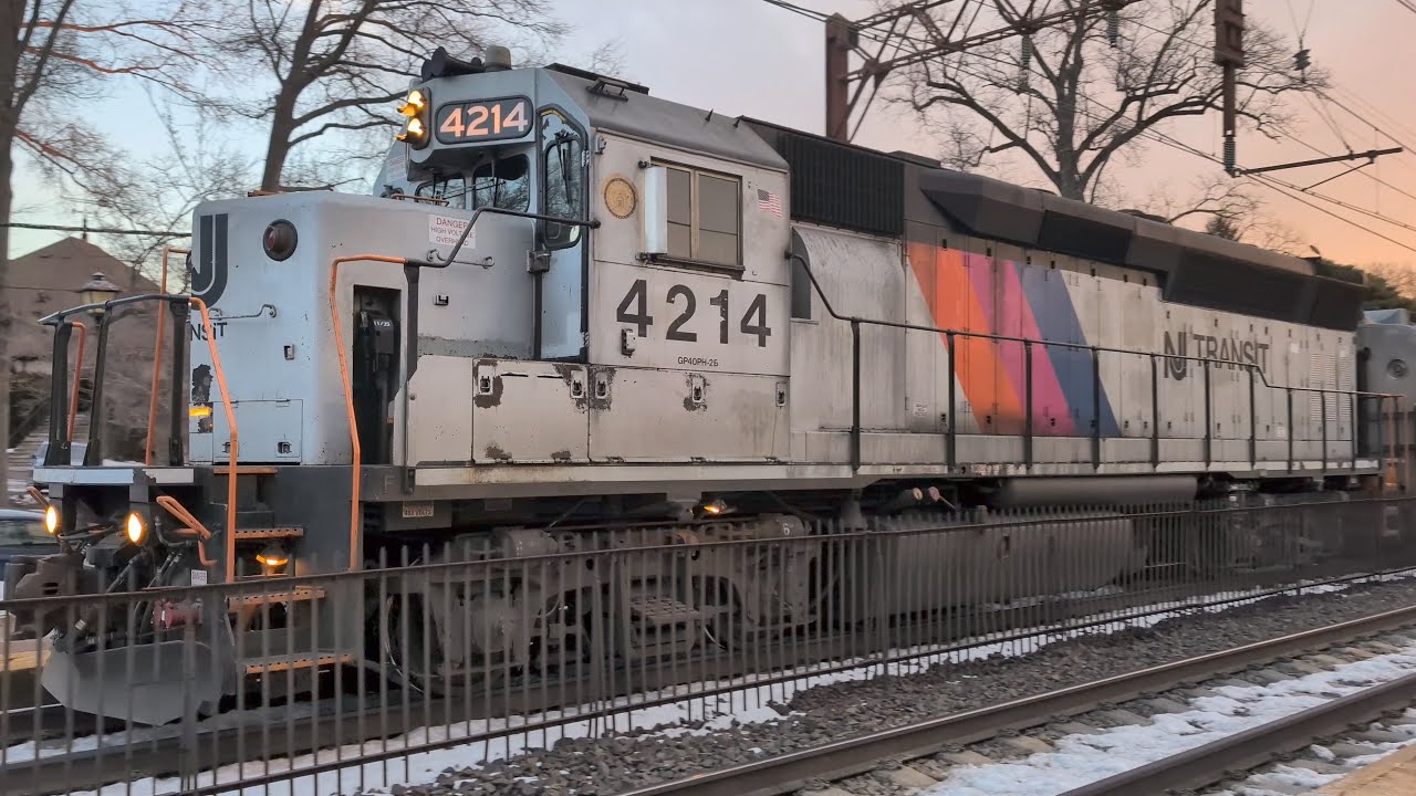 Railfanning NJ Transit & MTA at Short Hills 1-23-26: 4214, 1457, 4914, several horn shows & more!