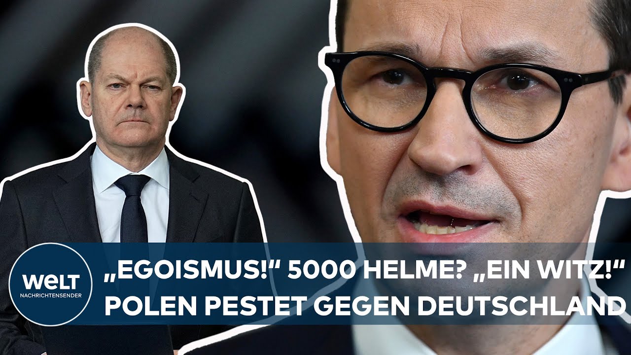 ANGRIFF AUF DIE UKRAINE: Deutsche Helmlieferung? 