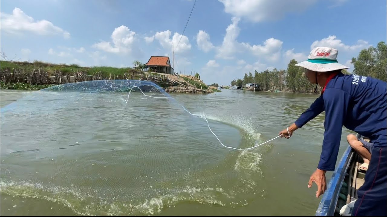 Trúng Ổ Cá Trê Trắng Dưới Lòng Sông | Hunting’s | - TT1623