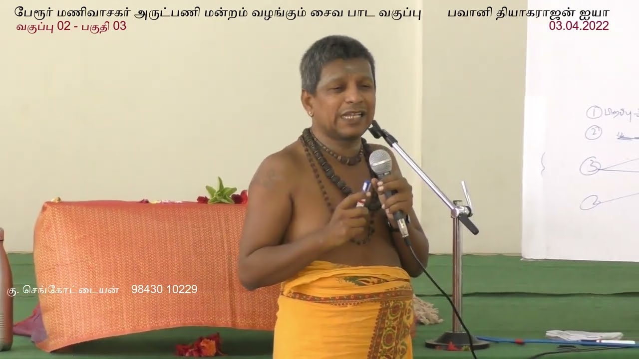 சைவ சித்தாந்தம் - 30 மணித்  துளிகளில் - பவானி தியாகராஜன்