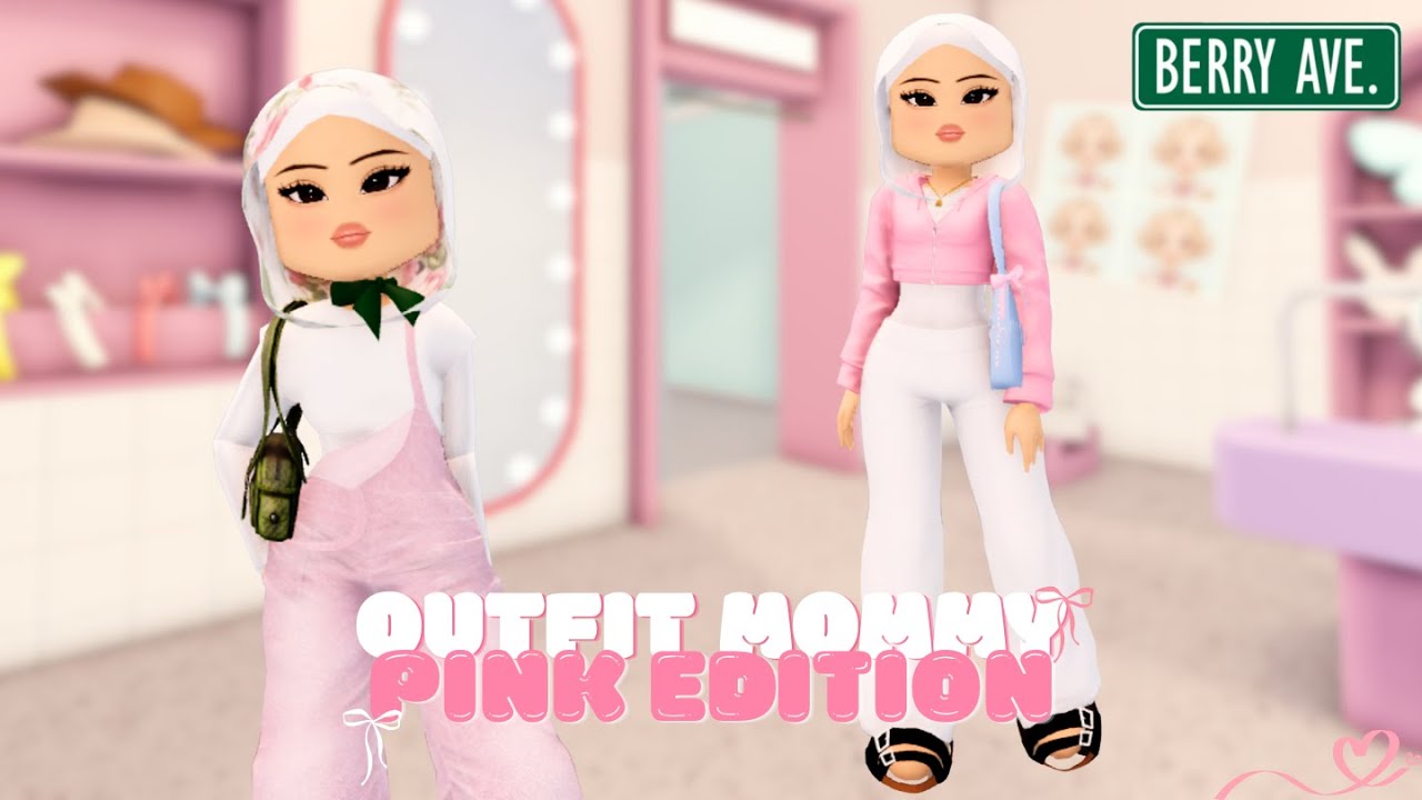 SPILL OUTFIT HIJAB YANG MOMMY PAKE DI DRAMA ROBLOX | 💖 Berry Avenue Roblox Indonesia