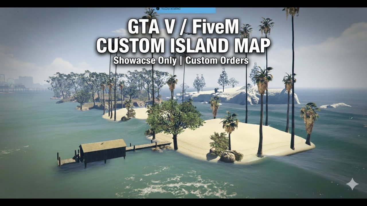 FiveM Custom Land Island Map Showcase | GTA V Mapping  #FiveM #CustomFiveM #FiveMMap