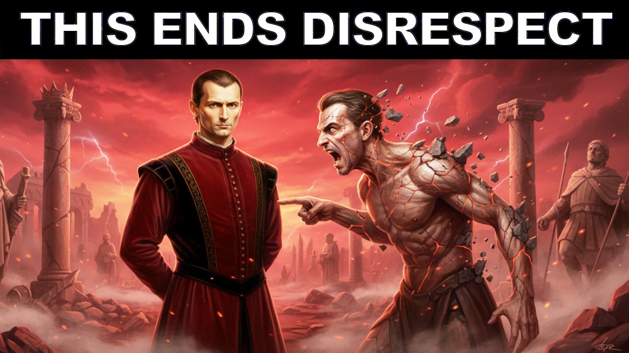 When Someone Disrespects You, Don’t Argue… Do This Instead – Machiavelli